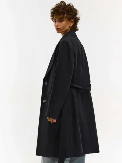 GATE Płaszcz z paskiem| Kurtki I Płaszcze·Płaszcze