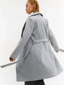 GATE Płaszcz z paskiem| Kurtki I Płaszcze·Płaszcze