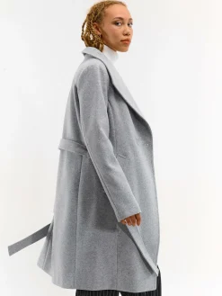 GATE Płaszcz z paskiem| Kurtki I Płaszcze·Płaszcze