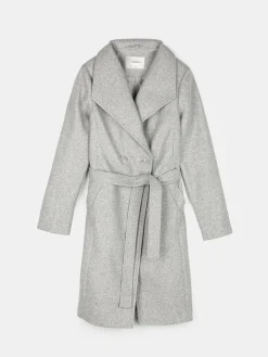 GATE Płaszcz z paskiem| Kurtki I Płaszcze·Płaszcze