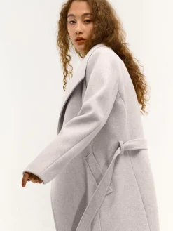 GATE Płaszcz z paskiem| Kurtki I Płaszcze·Płaszcze