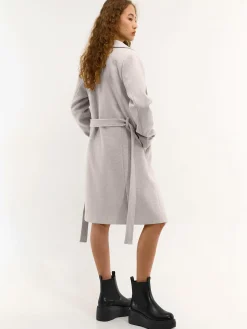 GATE Płaszcz z paskiem| Kurtki I Płaszcze·Płaszcze