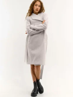 GATE Płaszcz z paskiem| Kurtki I Płaszcze·Płaszcze