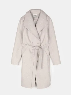 GATE Płaszcz z paskiem| Kurtki I Płaszcze·Płaszcze