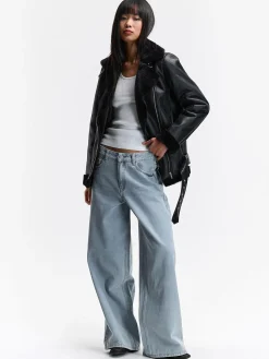 GATE Płaszcz z podszewką ze sztucznego futra| Kurtki I Płaszcze·Płaszcze