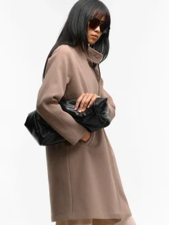 GATE Płaszcz z wysokim kołnierzem| Kurtki I Płaszcze·Płaszcze