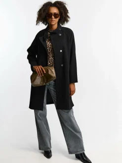 GATE Płaszcz z wysokim kołnierzem| Kurtki I Płaszcze·Płaszcze