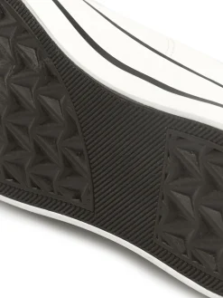 GATE Płócienne, sznurowane tenisówki z wysoką cholewką| Buty