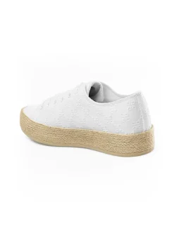 GATE Płócienne, sznurowane tenisówki| Buty