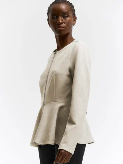 GATE Peplumowa marynarka| Kurtki I Płaszcze·Żakiety