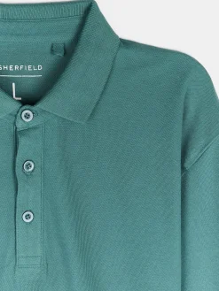 GATE Pikietowa koszulka polo z długim rękawem| Koszulki·Koszulki Z Długim Rękawem|Koszulki·Basic Koszulki I Podkoszulki