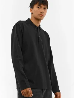 GATE Pikietowa koszulka polo z długim rękawem| Koszulki·Koszulki Z Długim Rękawem|Koszulki·Basic Koszulki I Podkoszulki