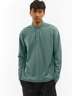 GATE Pikietowa koszulka polo z długim rękawem| Koszulki·Koszulki Z Długim Rękawem|Koszulki·Basic Koszulki I Podkoszulki