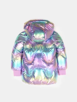 GATE Pikowana holograficzna kurtka zimowa|Dzieci Dziewczynki·Kurtki I Płaszcze