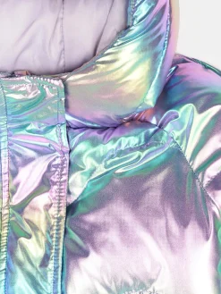 GATE Pikowana holograficzna kurtka zimowa|Dzieci Dziewczynki·Kurtki I Płaszcze