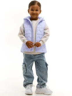 GATE Pikowana kamizelka|Dzieci Dziewczynki·Kurtki I Płaszcze