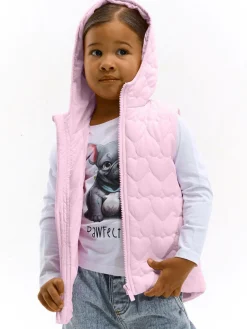GATE Pikowana kamizelka|Dzieci Dziewczynki·Kurtki I Płaszcze