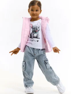 GATE Pikowana kamizelka|Dzieci Dziewczynki·Kurtki I Płaszcze