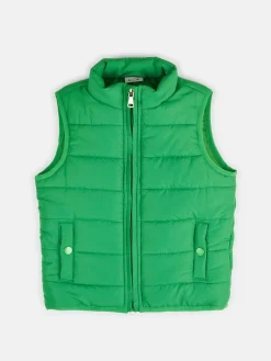 GATE Pikowana kamizelka dziewczęca z kieszeniami|Dzieci Dziewczynki·Kurtki I Płaszcze