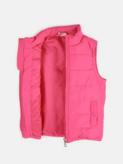 GATE Pikowana kamizelka dziewczęca z kieszeniami|Dzieci Dziewczynki·Kurtki I Płaszcze