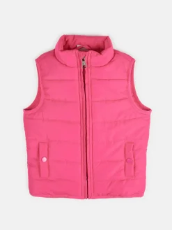 GATE Pikowana kamizelka dziewczęca z kieszeniami|Dzieci Dziewczynki·Kurtki I Płaszcze