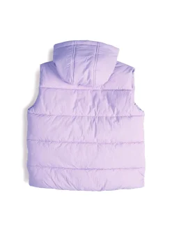 GATE Pikowana kamizelka z kapturem|Dzieci Dziewczynki·Kurtki I Płaszcze