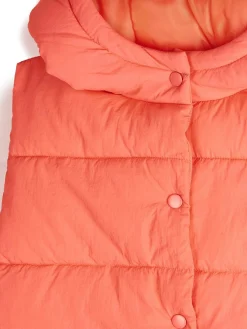 GATE Pikowana kamizelka z kapturem|Dzieci Dziewczynki·Kurtki I Płaszcze