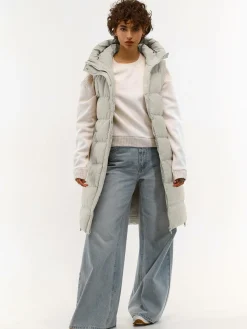 GATE Pikowana kamizelka zimowa z kapturem| Kurtki I Płaszcze·Kamizelki|Kurtki I Płaszcze·Pikowana Kurtka