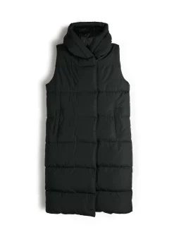 GATE Pikowana kamizelka zimowa z kapturem| Kurtki I Płaszcze·Kamizelki|Kurtki I Płaszcze·Pikowana Kurtka