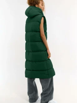 GATE Pikowana kamizelka zimowa z kapturem| Kurtki I Płaszcze·Kamizelki|Kurtki I Płaszcze·Pikowana Kurtka