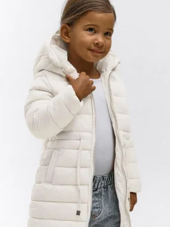 GATE Pikowana kurtka przejściowa z kapturem na suwak dla dziewczynek|Dzieci Dziewczynki·Kurtki I Płaszcze