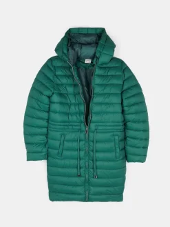 GATE Pikowana kurtka przejściowa z kapturem na suwak dla dziewczynek|Dzieci Dziewczynki·Kurtki I Płaszcze