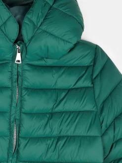 GATE Pikowana kurtka przejściowa z kapturem na suwak dla dziewczynek|Dzieci Dziewczynki·Kurtki I Płaszcze