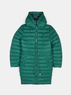 GATE Pikowana kurtka przejściowa z kapturem na suwak dla dziewczynek|Dzieci Dziewczynki·Kurtki I Płaszcze