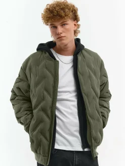 GATE Pikowana kurtka z kapturem| Kurtki I Płaszcze·Kurtki Zimowe