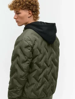 GATE Pikowana kurtka z kapturem| Kurtki I Płaszcze·Kurtki Zimowe