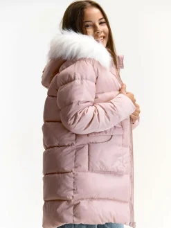 GATE Pikowana kurtka z kapturem|Dzieci Dziewczynki·Kurtki I Płaszcze