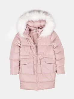 GATE Pikowana kurtka z kapturem|Dzieci Dziewczynki·Kurtki I Płaszcze