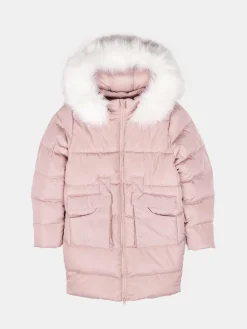 GATE Pikowana kurtka z kapturem|Dzieci Dziewczynki·Kurtki I Płaszcze