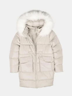 GATE Pikowana kurtka z kapturem|Dzieci Dziewczynki·Kurtki I Płaszcze