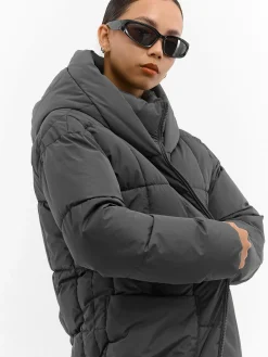 GATE Pikowana kurtka zimowa z kapturem| Kurtki I Płaszcze·Kurtki Zimowe|Kurtki I Płaszcze·Pikowana Kurtka