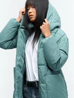 GATE Pikowana kurtka zimowa z kapturem| Kurtki I Płaszcze·Kurtki Zimowe|Kurtki I Płaszcze·Pikowana Kurtka