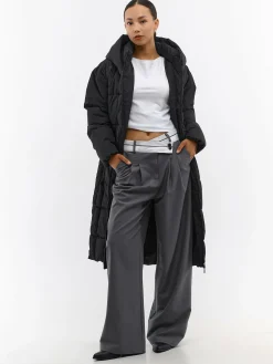 GATE Pikowana kurtka zimowa z kapturem| Kurtki I Płaszcze·Kurtki Zimowe|Kurtki I Płaszcze·Pikowana Kurtka