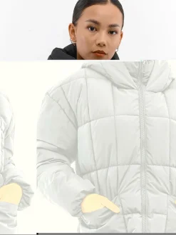 GATE Pikowana kurtka zimowa z kapturem| Kurtki I Płaszcze·Kurtki Zimowe|Kurtki I Płaszcze·Pikowana Kurtka