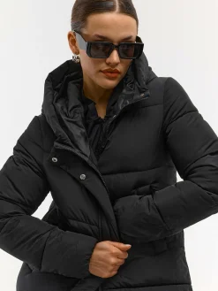 GATE Pikowana kurtka zimowa z kapturem| Kurtki I Płaszcze·Kurtki Zimowe|Kurtki I Płaszcze·Pikowana Kurtka