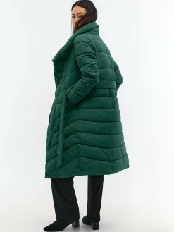 GATE Pikowana kurtka zimowa z paskiem| Kurtki I Płaszcze·Kurtki Zimowe|Kurtki I Płaszcze·Pikowana Kurtka