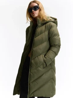 GATE Pikowana kurtka zimowa z kapturem| Kurtki I Płaszcze·Kurtki Zimowe|Kurtki I Płaszcze·Pikowana Kurtka