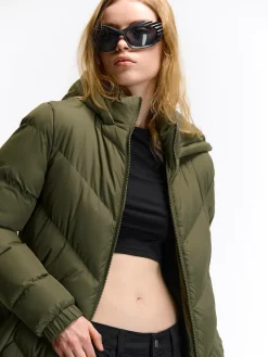 GATE Pikowana kurtka zimowa z kapturem| Kurtki I Płaszcze·Kurtki Zimowe|Kurtki I Płaszcze·Pikowana Kurtka