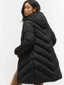 GATE Pikowana kurtka zimowa z kapturem| Kurtki I Płaszcze·Kurtki Zimowe|Kurtki I Płaszcze·Pikowana Kurtka