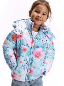 GATE Pikowana kurtka zimowa z nadrukiem|Dzieci Dziewczynki·Kurtki I Płaszcze